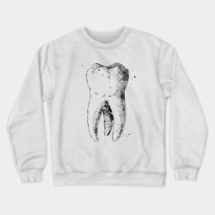 Human tooth Crewneck Sweatshirt